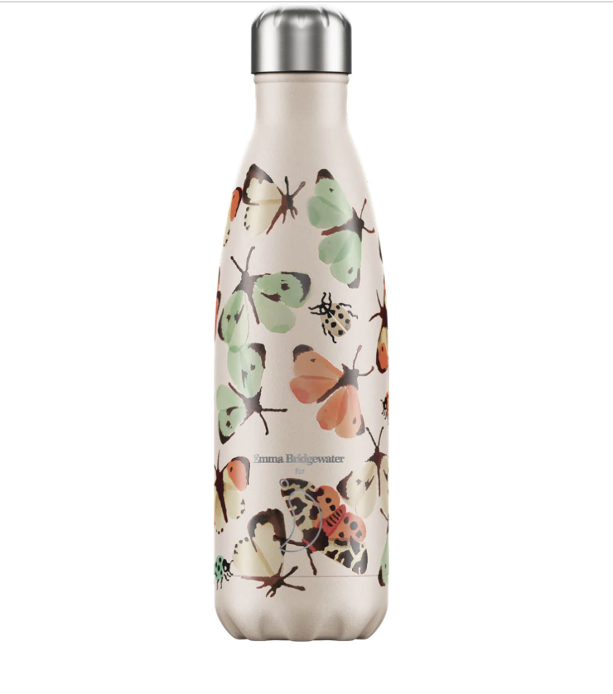 Chilly's 500ml Bottle Emma Bridgewater- Butterflies and Bugs