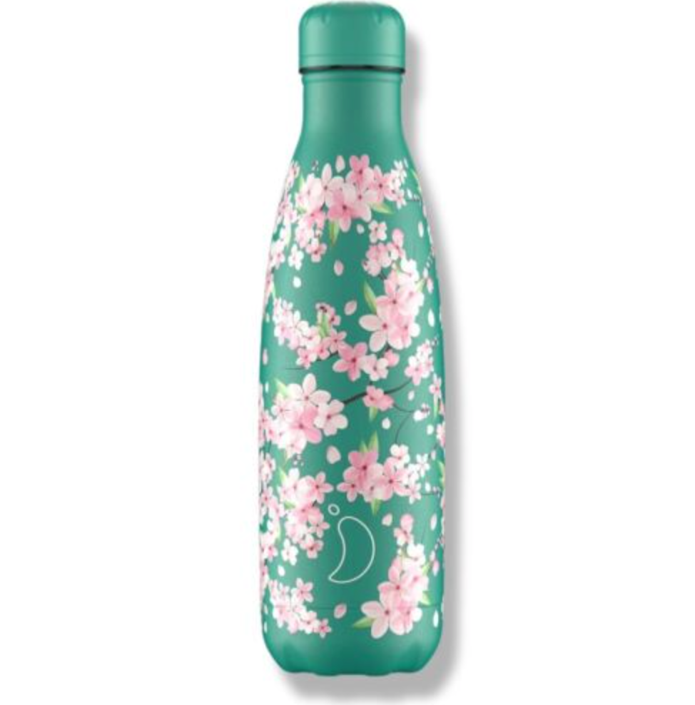Chilly's 500ml Bottle- Floral Cherry Blossom