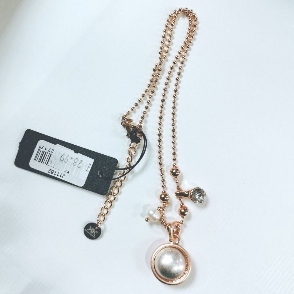 Rose Gold Necklace with pendants