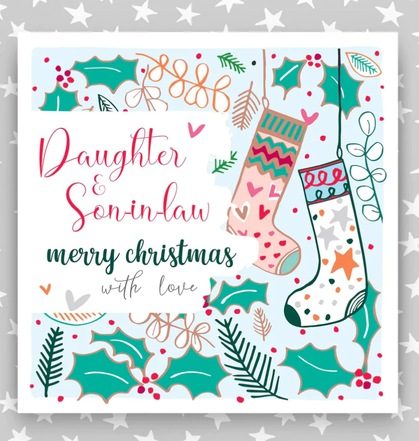 Daughter and Son-in-law Christmas Card