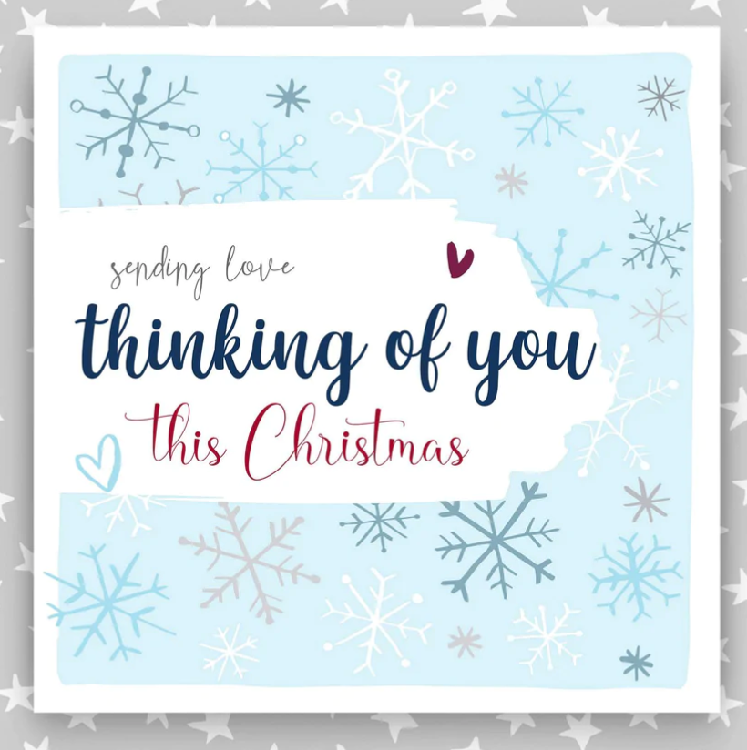 Thinking of You Christmas Card