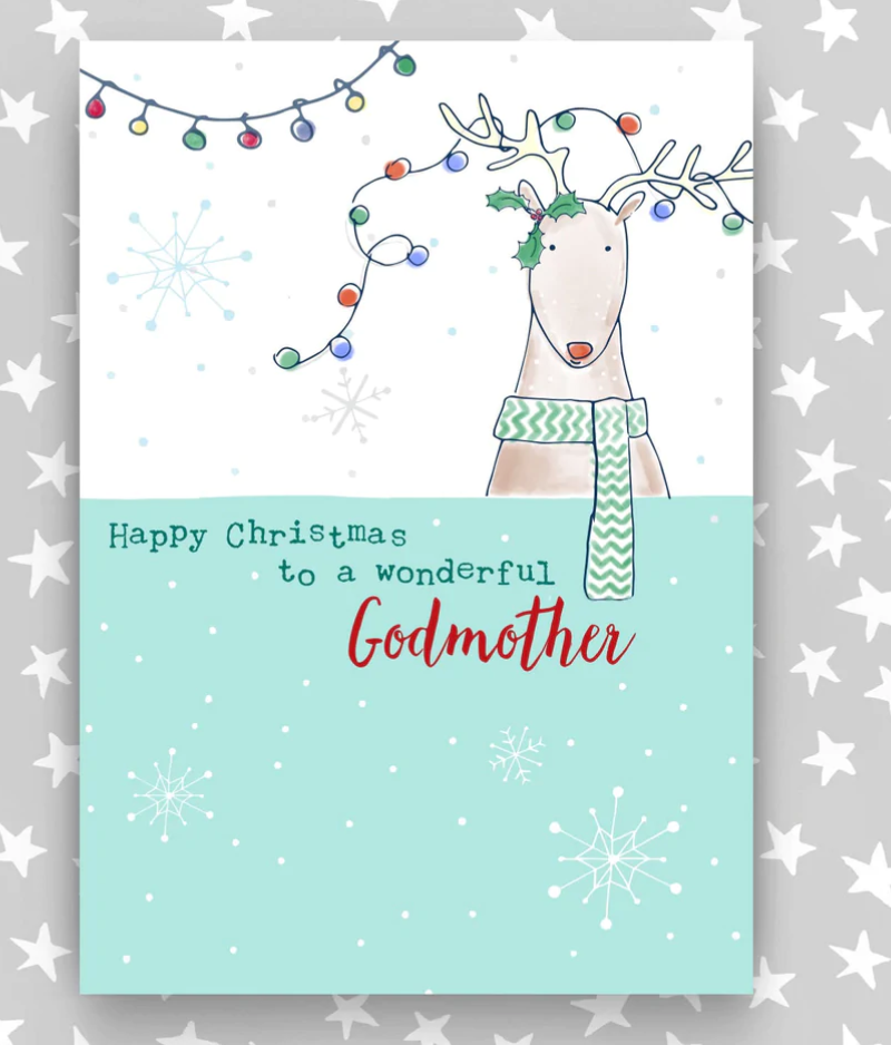Godmother Christmas Card