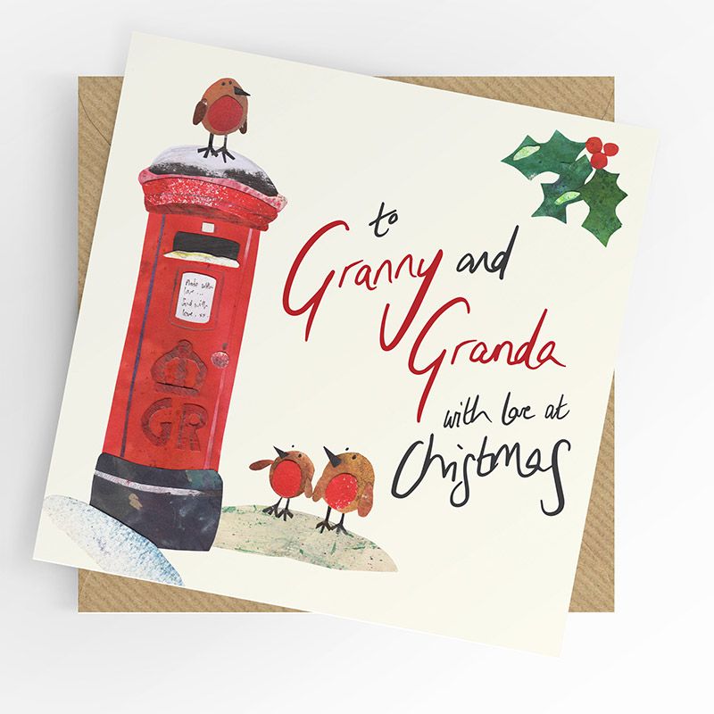 Granny and Granda Christmas Card