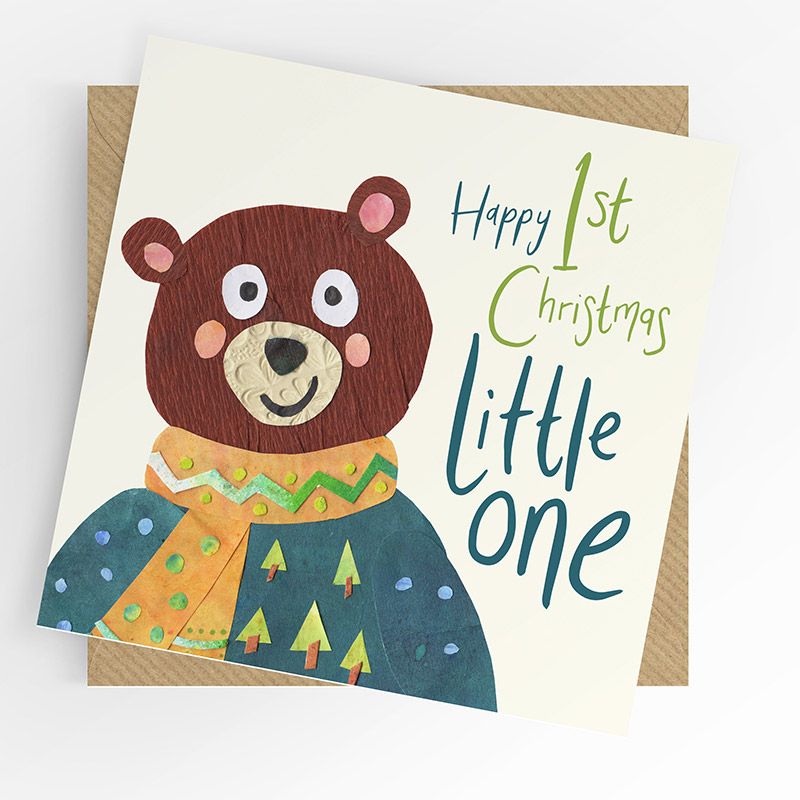 Baby's 1st Christmas Card