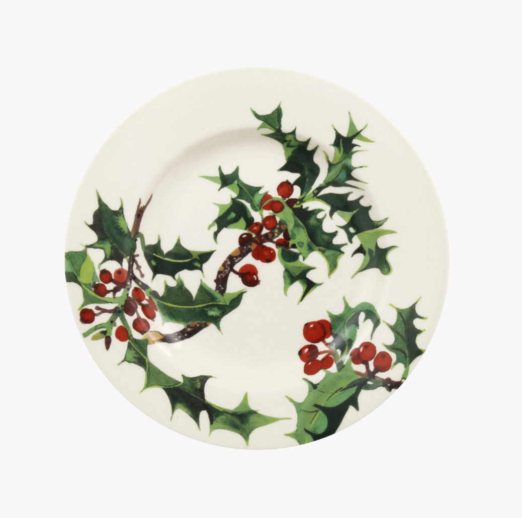 Holly 8 1/2 Inch Plate