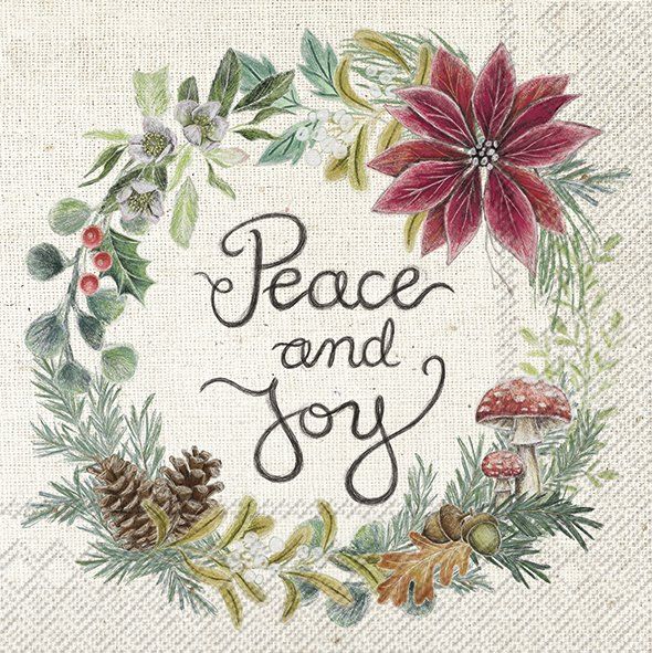Peace and Joy Napkins