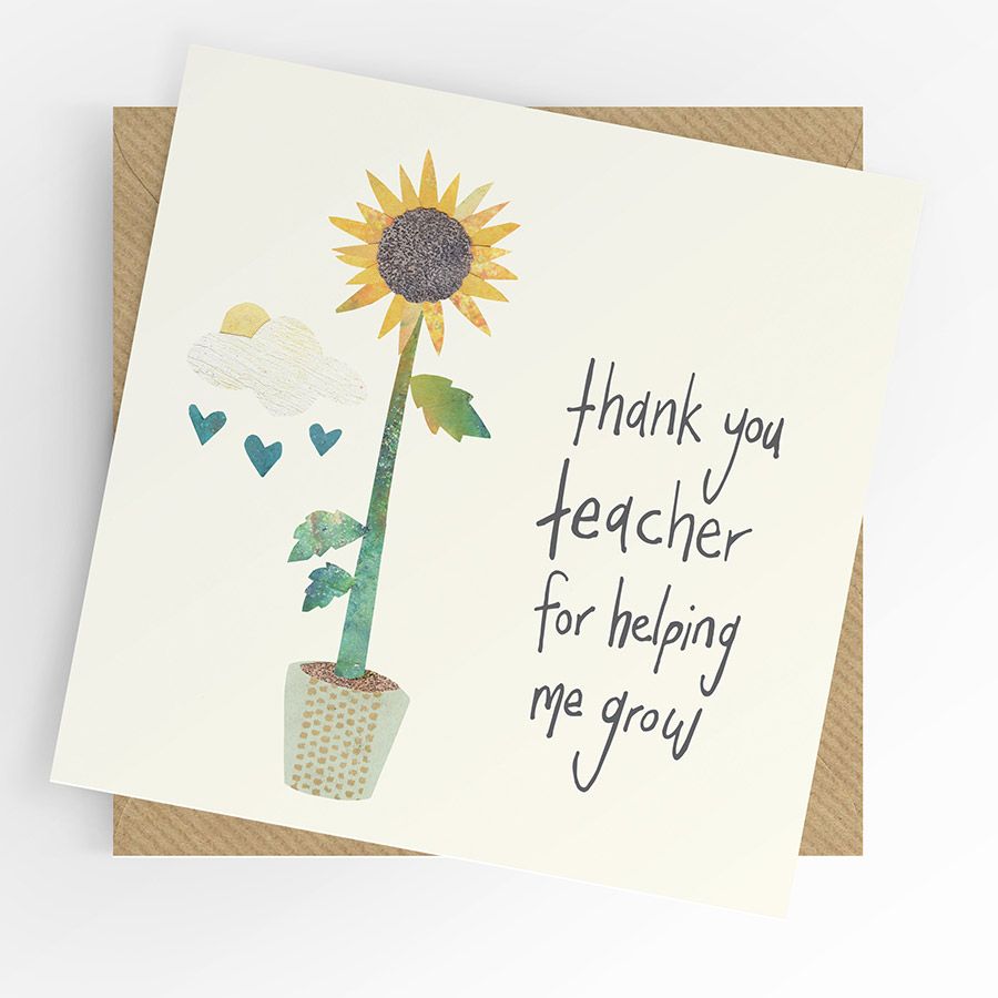 Thank-You Teacher Card