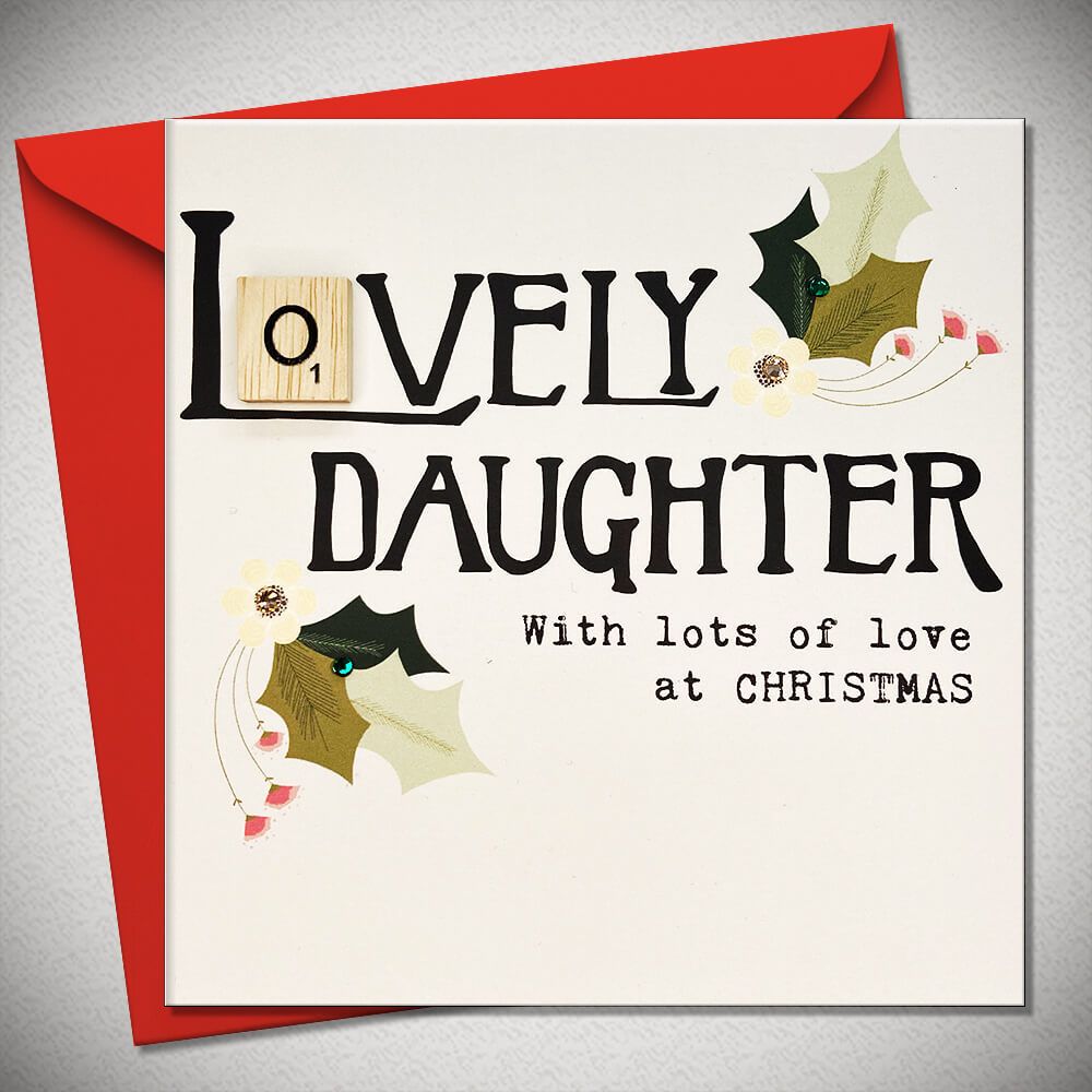 Daughter Christmas Card