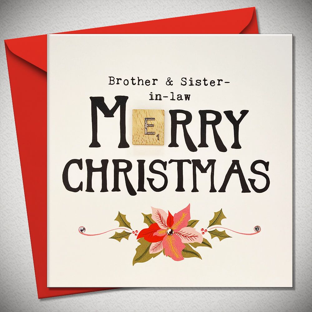 Brother & Sister- in-law Christmas Card