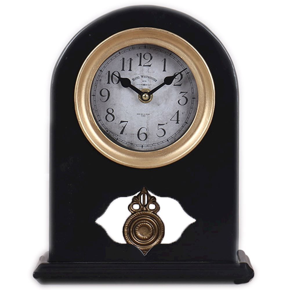 Metal Mantle Clock