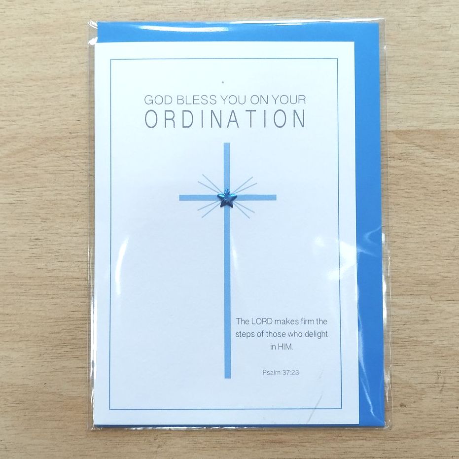 Ordination Card (with verse)