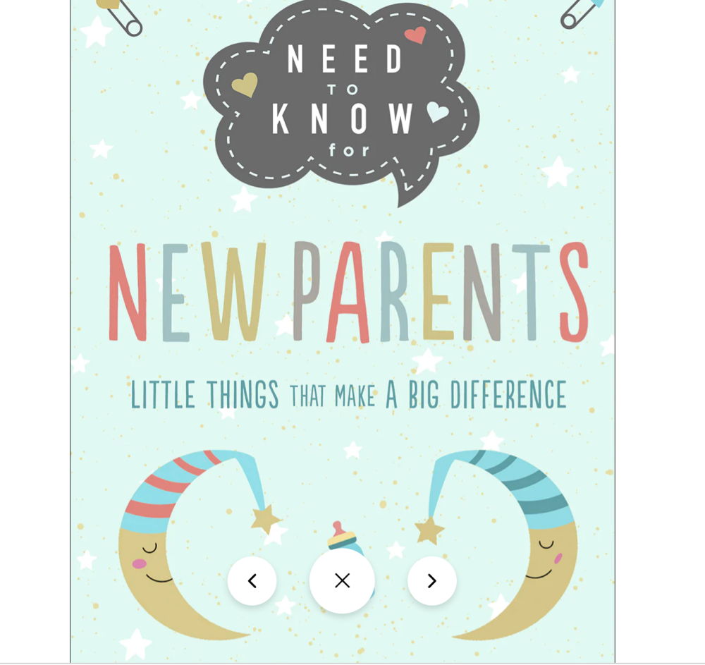 Need to Know for New Parents Book