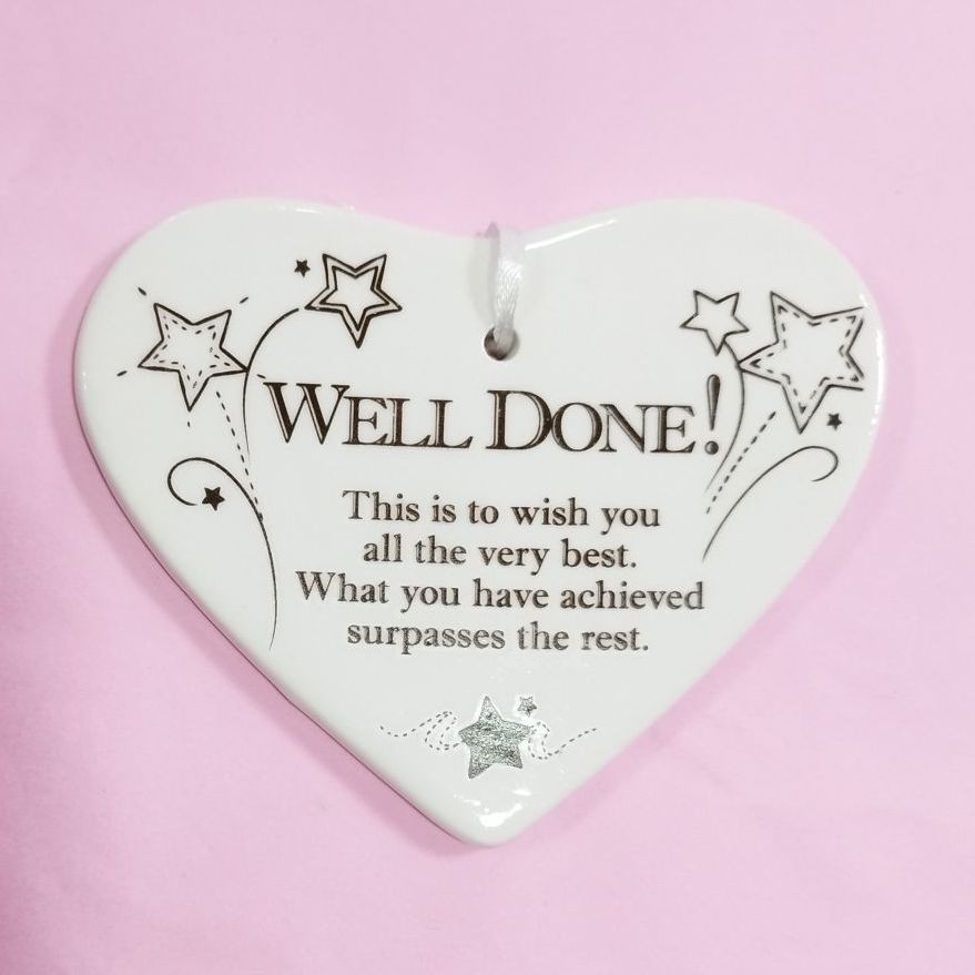 Well Done Ceramic Heart