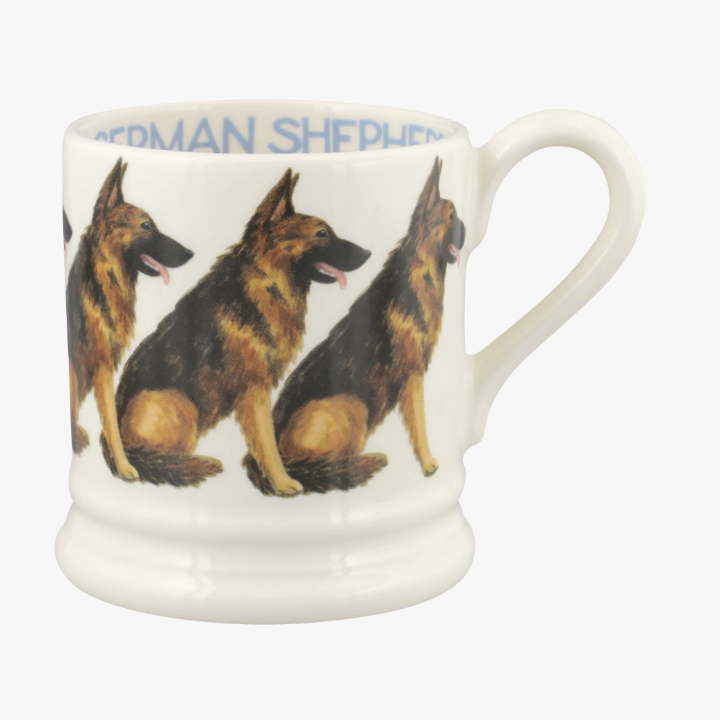 German Shepherd Dog 1/2 Pint Mug