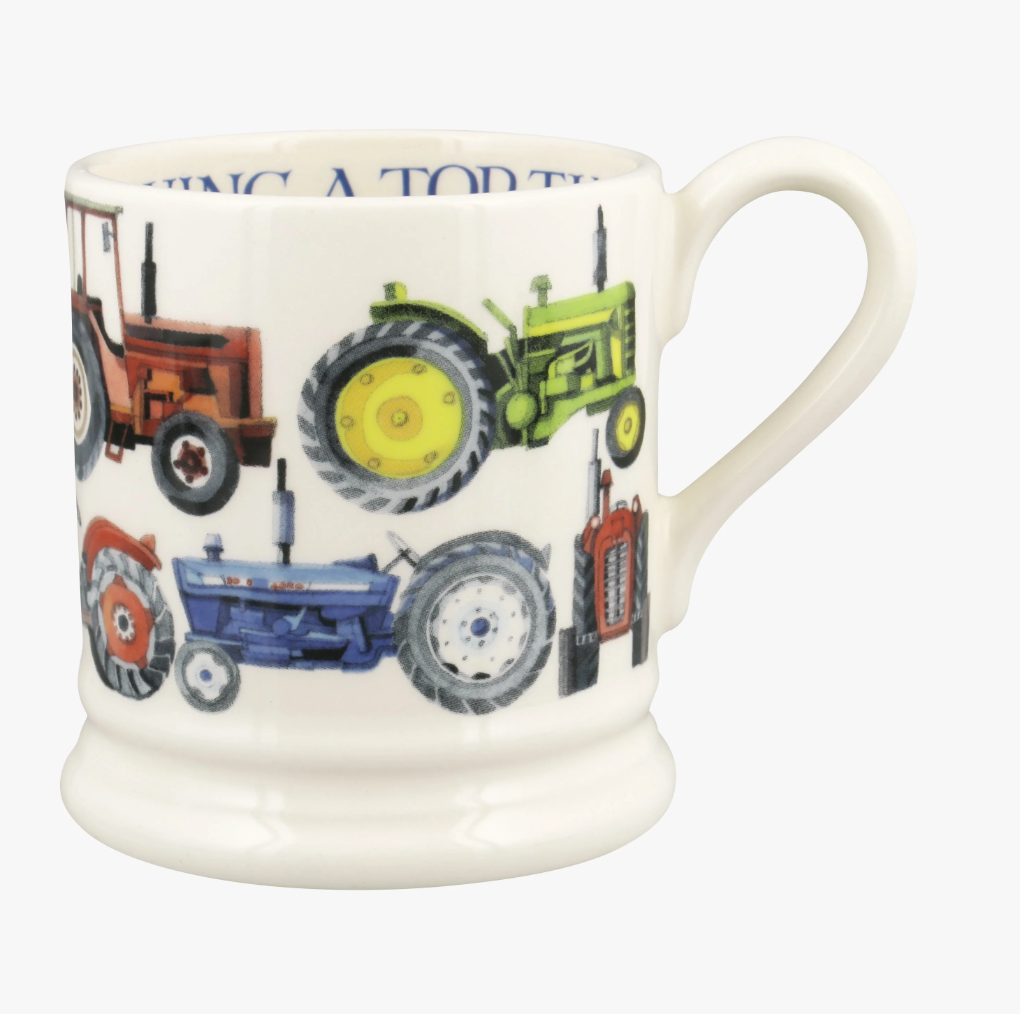 Tractors 1/2 Pint Mug