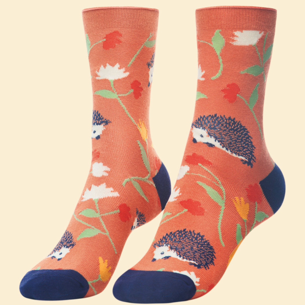 Snuffling Hedgehogs Ankle Socks