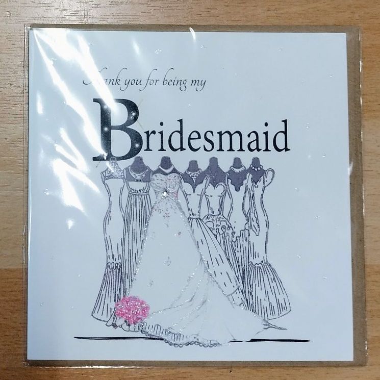 Thank you for being my Bridesmaid Card