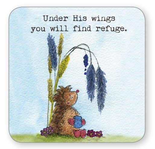 Under His wings- Coaster