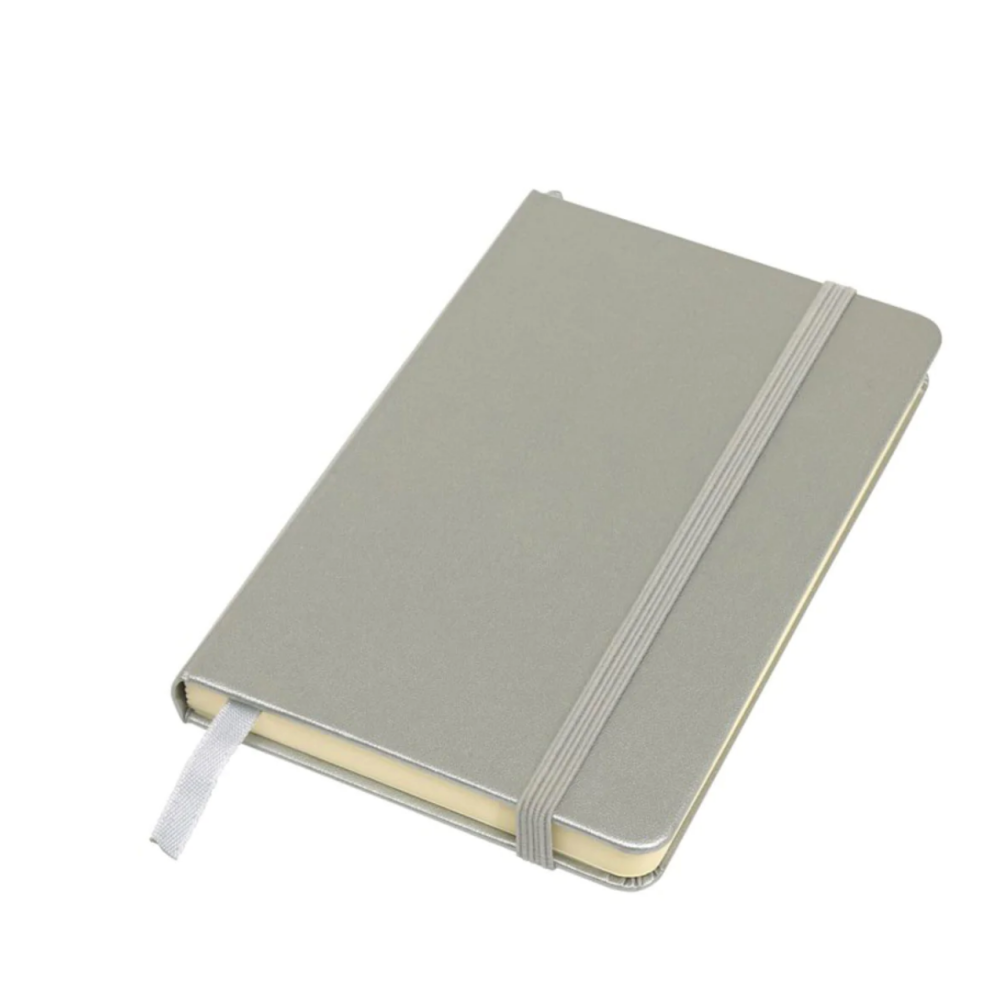 Rainbow A6 Mini Handbag Notebook- Silver
