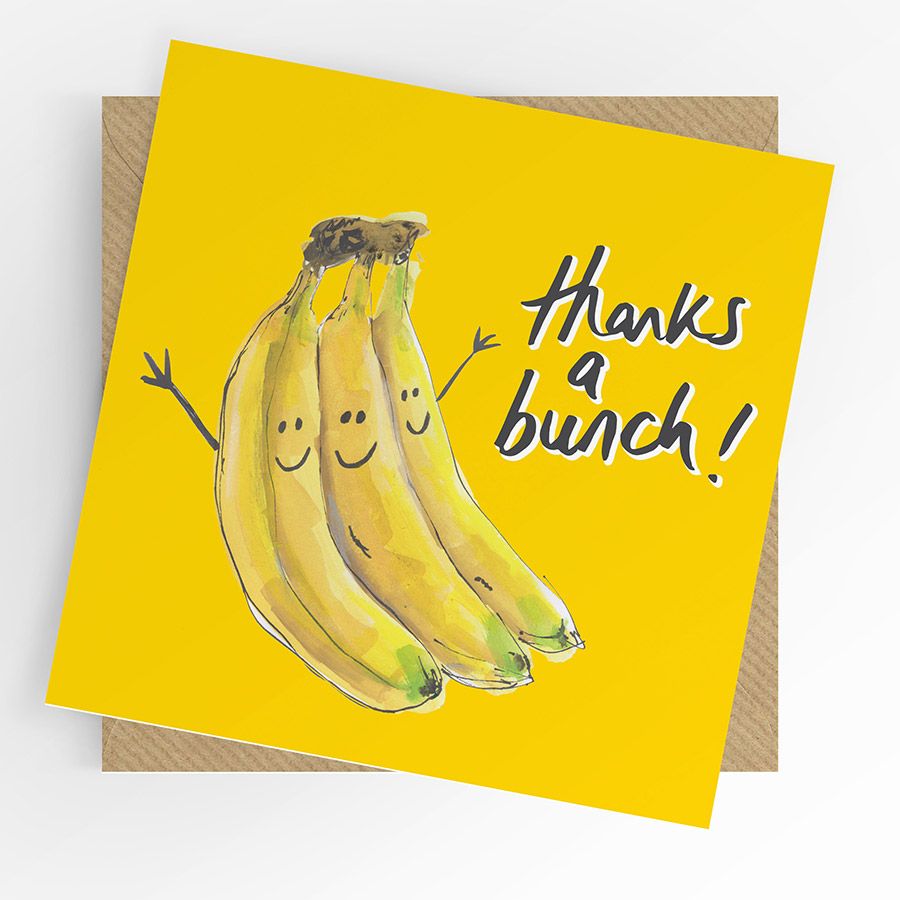 Thank-you Card (Thanks a bunch)
