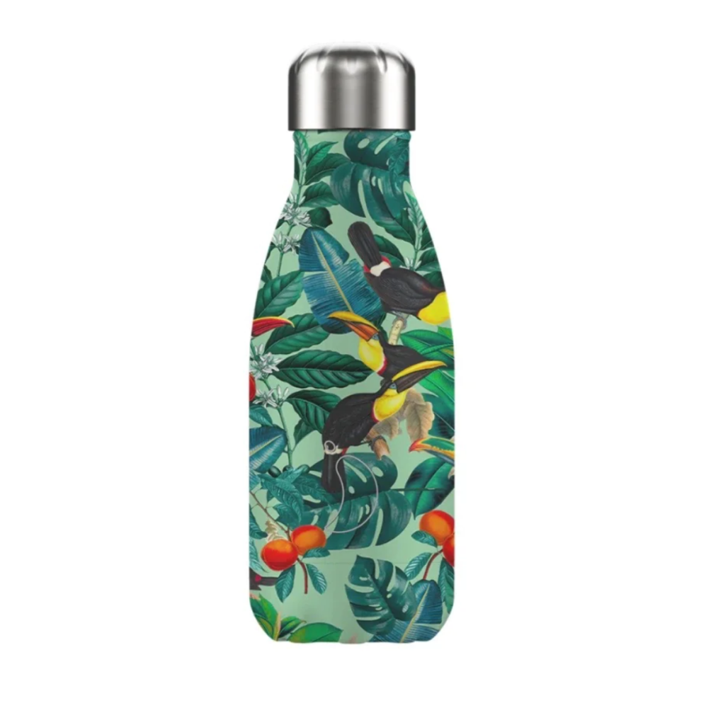 Chilly's 260ml Bottle - Tropical Toucan 3D