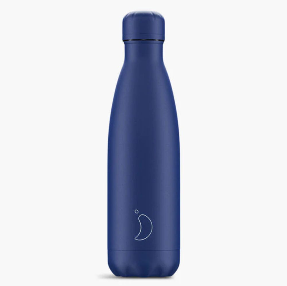 Chilly's 500ml Bottle- Matte All Blue