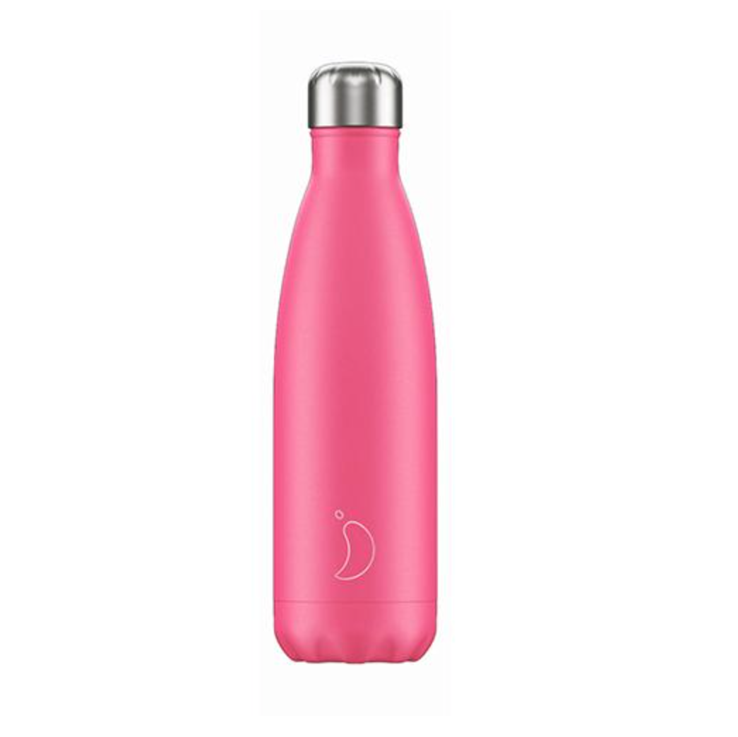 Chilly's 500ml Bottle Neon Pink
