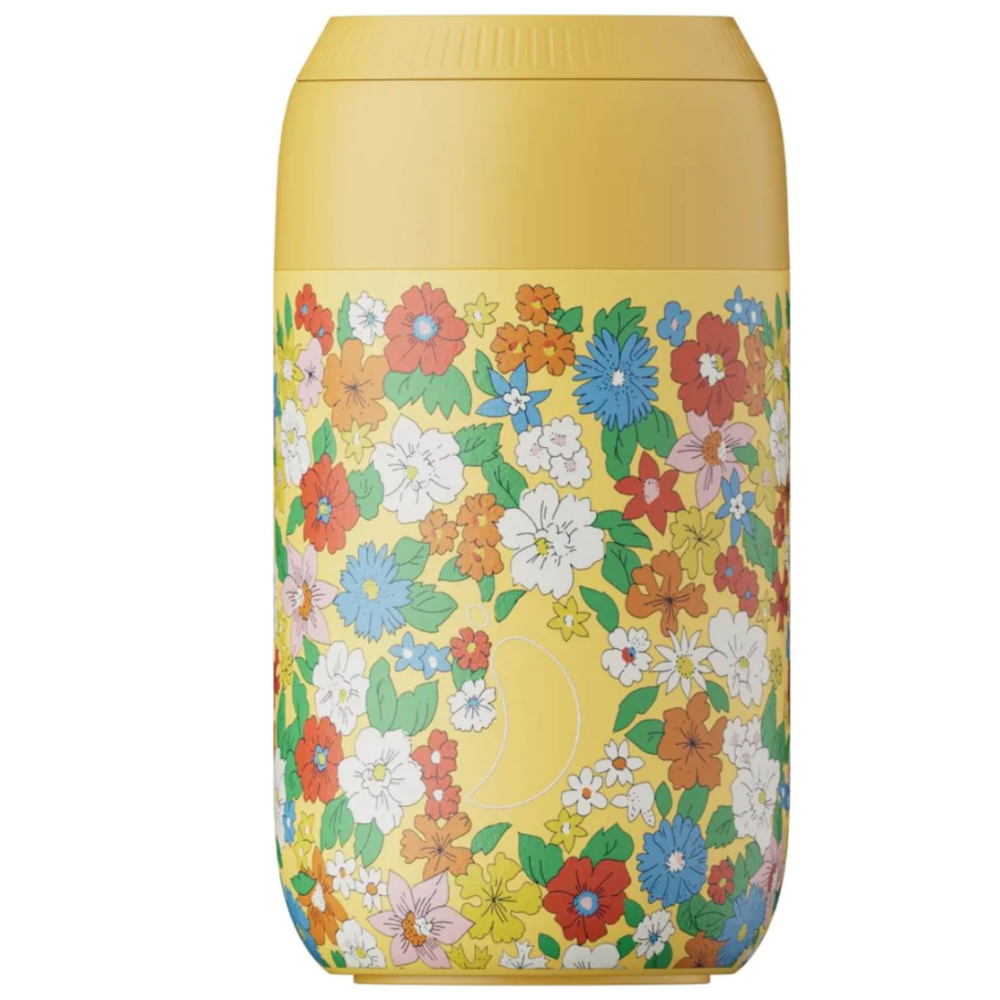 Chilly's Liberty Series 2 Coffee Cup 340ml- Summer Daisy
