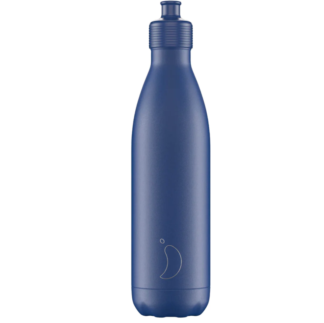 Chilly's 750ml Sports Bottle- Matte Blue