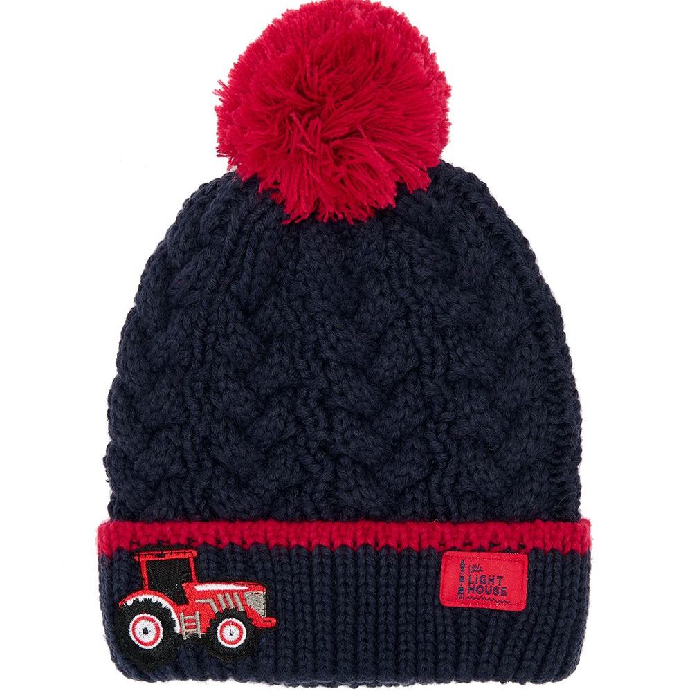 Bobbie Hat- Red Tractor- Age 2-4