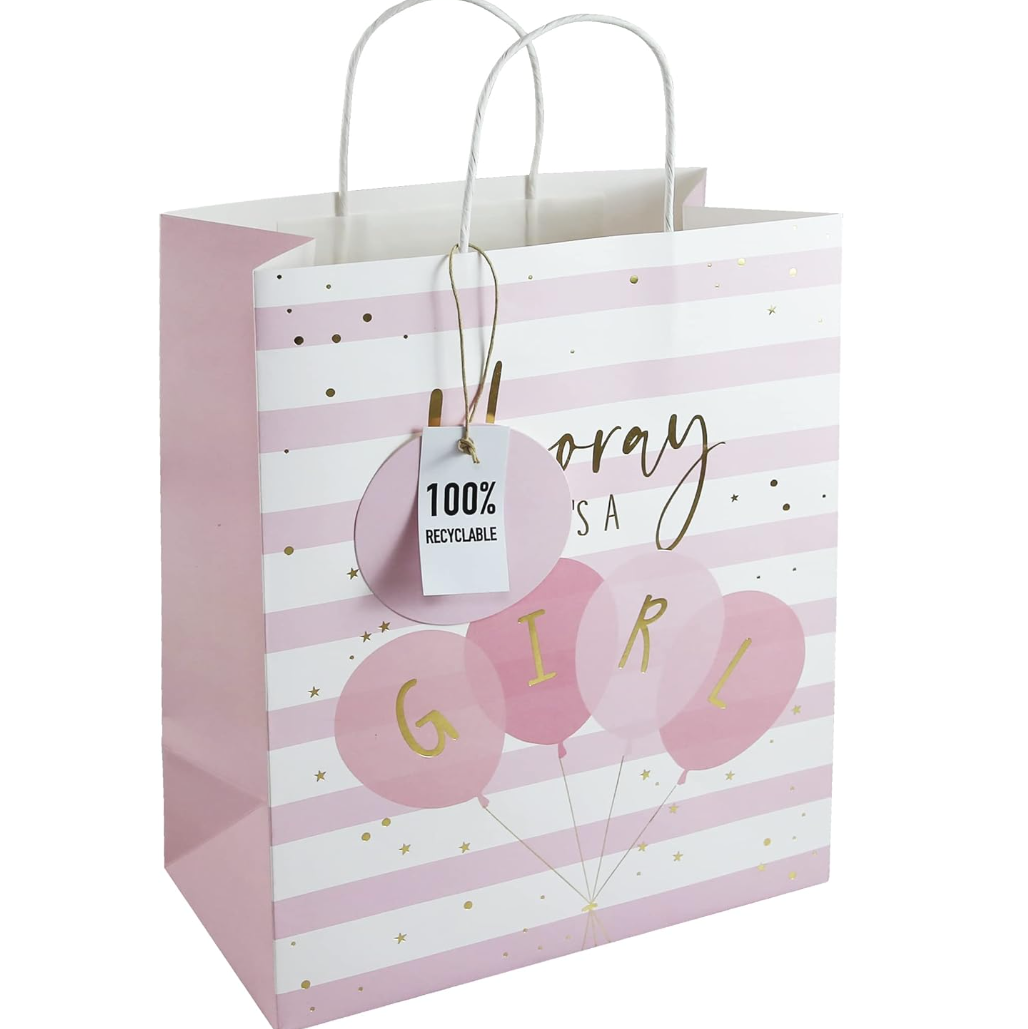 Baby Girl Gift Bag (Medium)