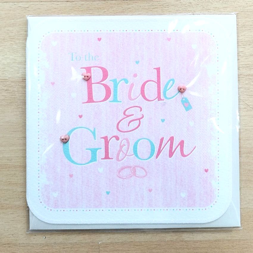 Bride and Groom Card