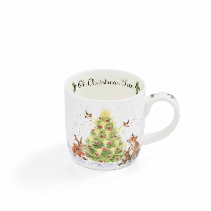Oh Christmas Tree Woodland Animal Mug