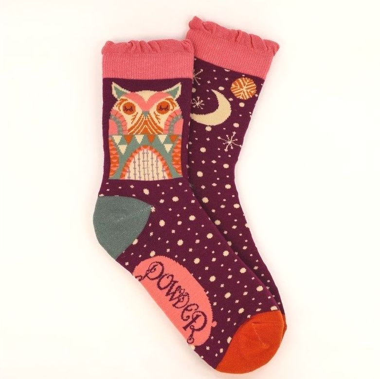 Owl by Moonlight Ankle Socks