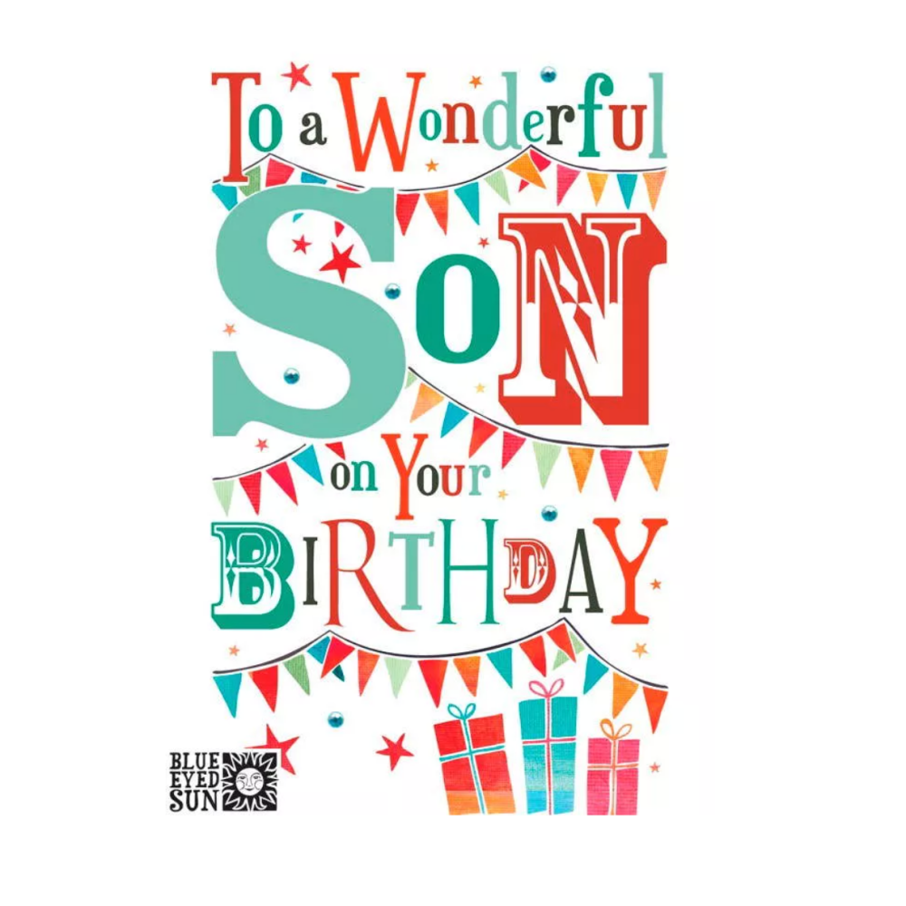 Son Birthday Card