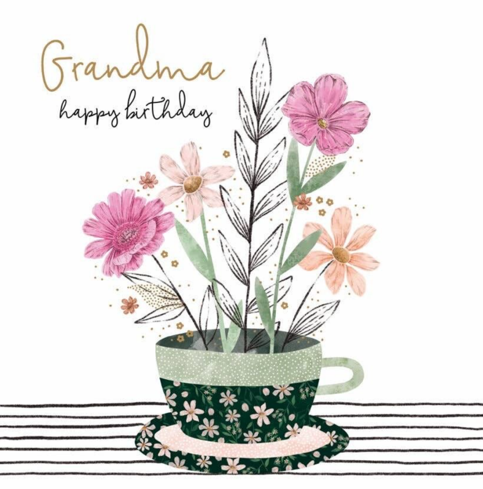Grandma Birthday Card