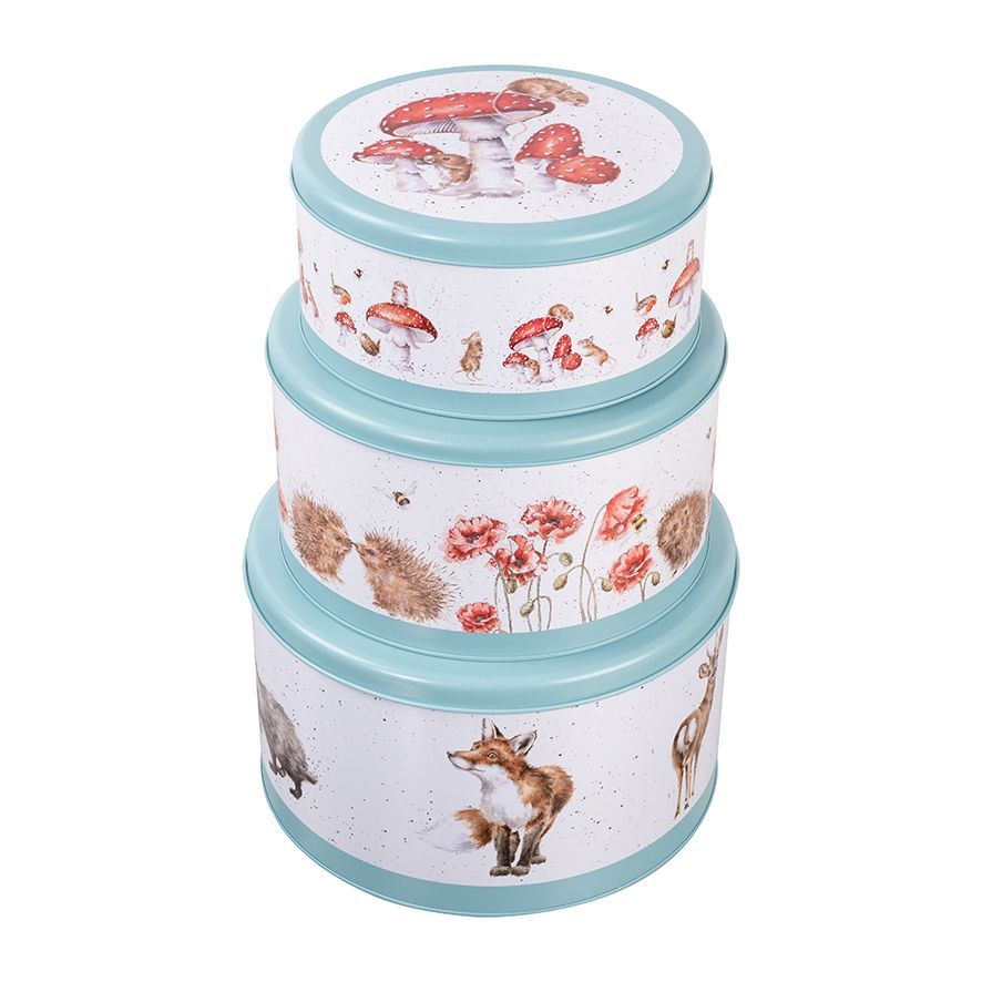 The Country Set Animals- Set of 3 Cake Tins