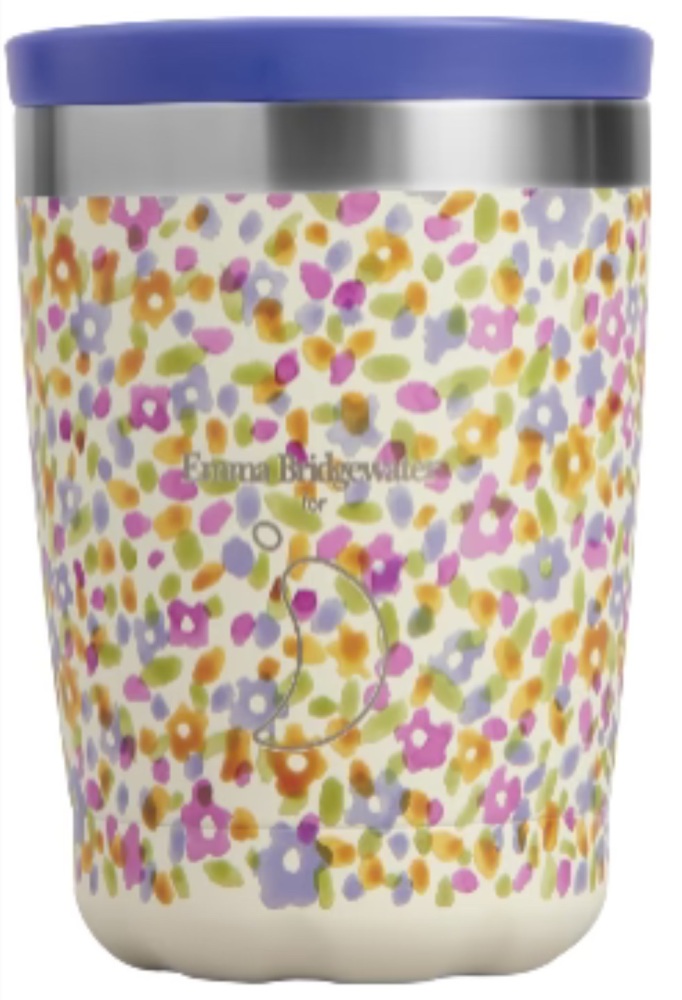 Chilly's 340ml Travel Cup- Emma Bridgewater- Meadow