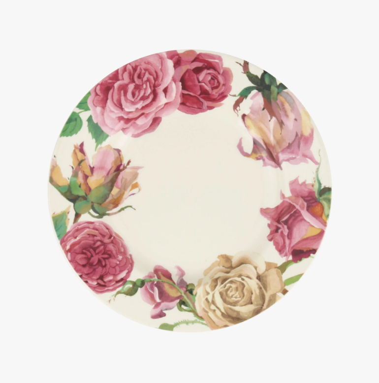 Roses 8 1/2 Inch Plate