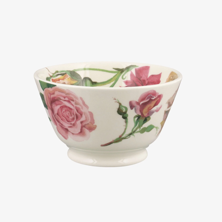 Roses Small Old Bowl
