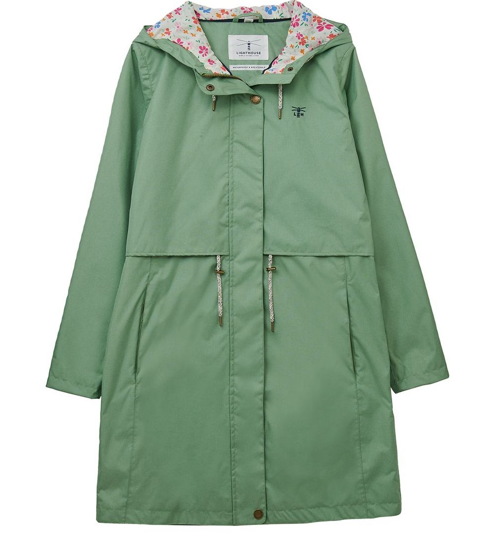 Pippa Coat - Soft Green- Size 10, 12, 14