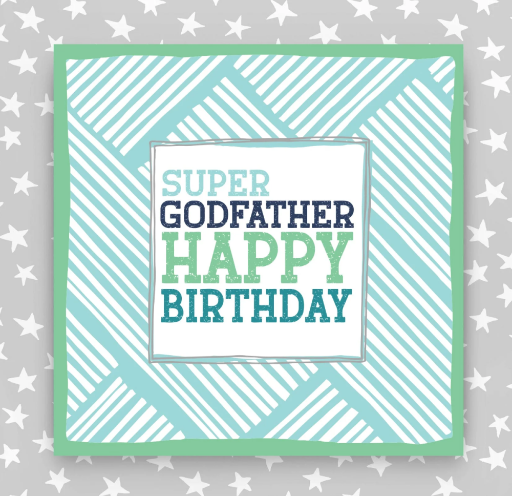 Godfather Birthday Card