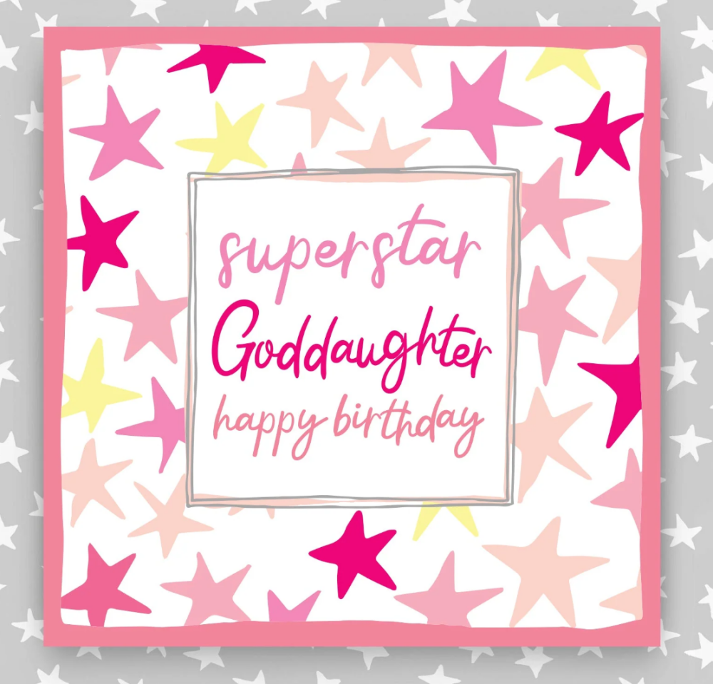 Goddaughter Birthday Card