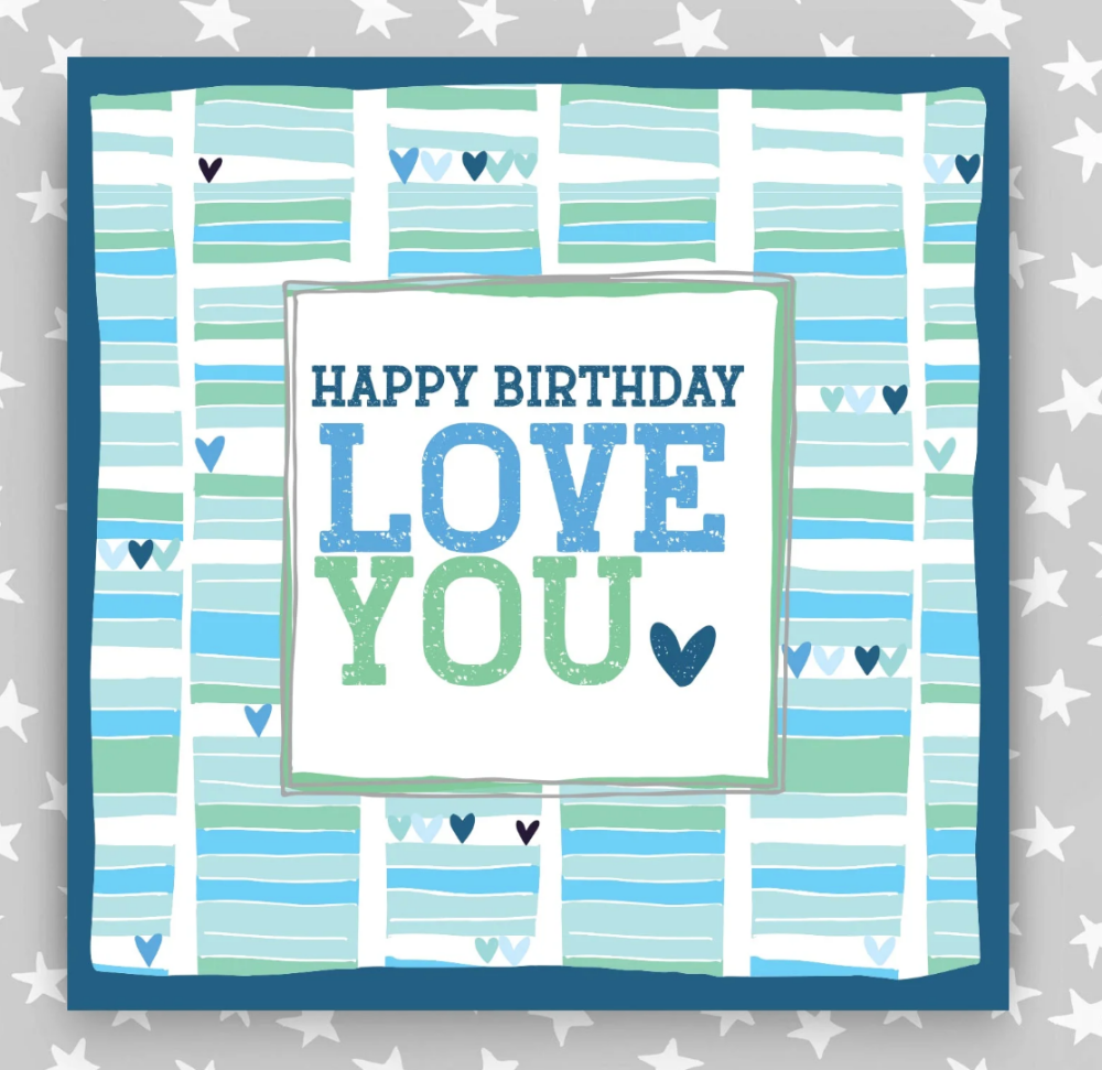 Birthday Card- Love you