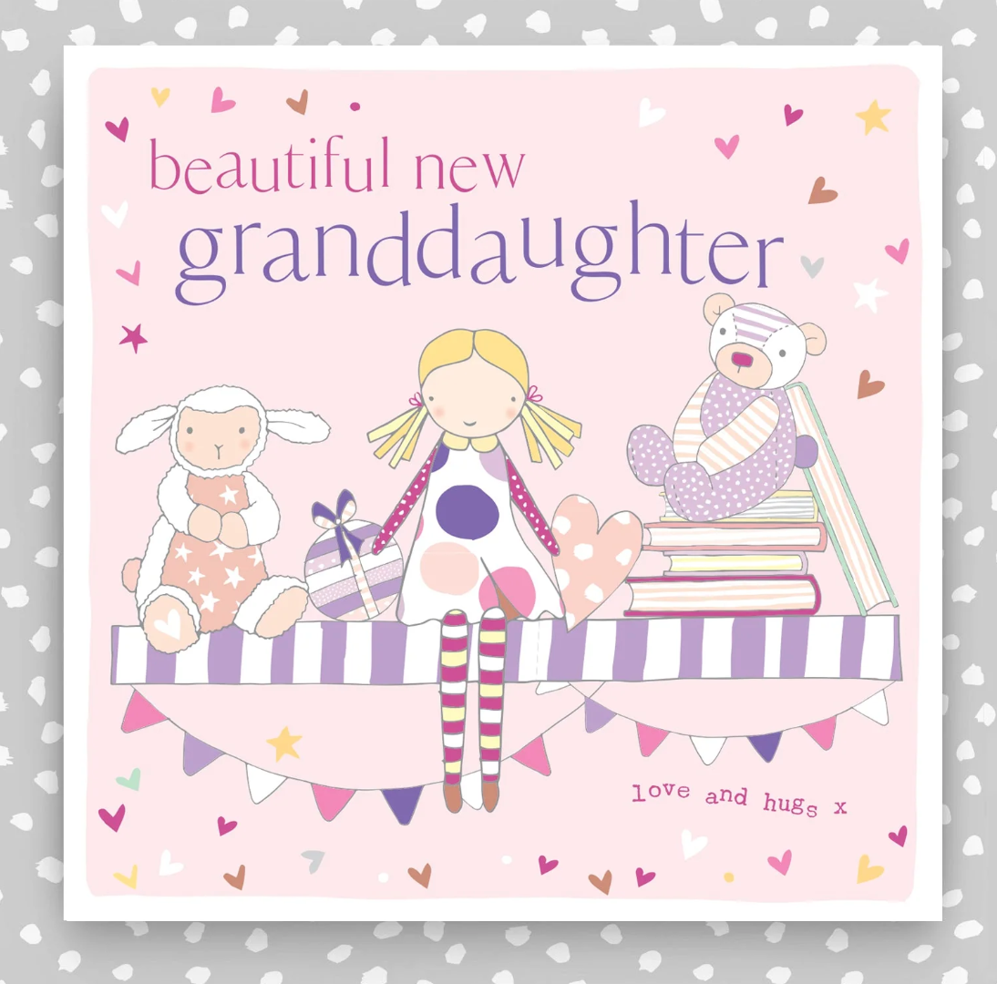 New Granddaughter Card
