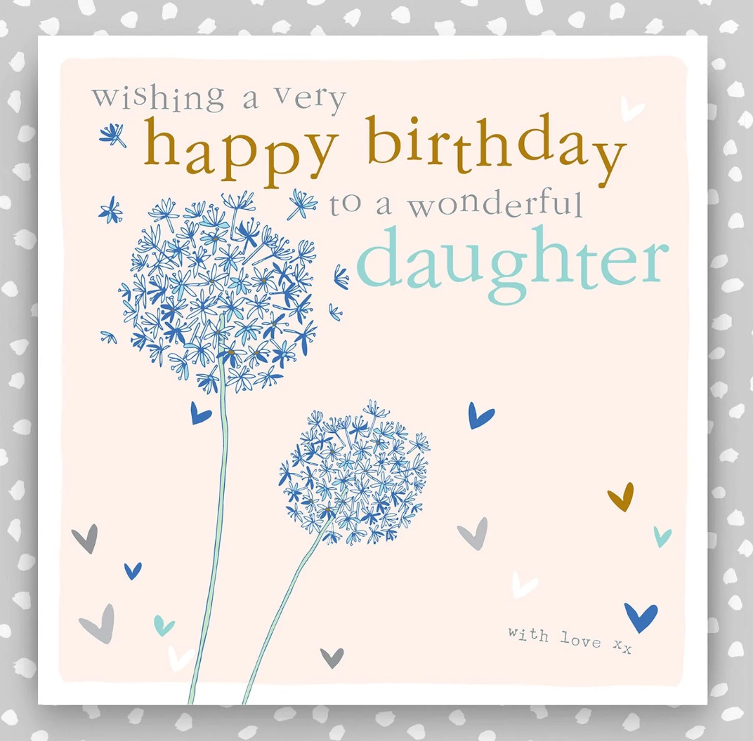 Daughter Birthday Card