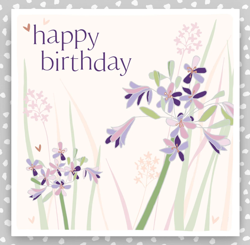 Birthday Card- flowers