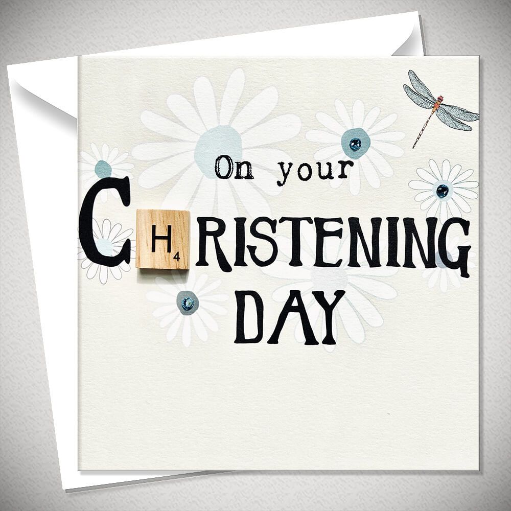 Boy Christening Card