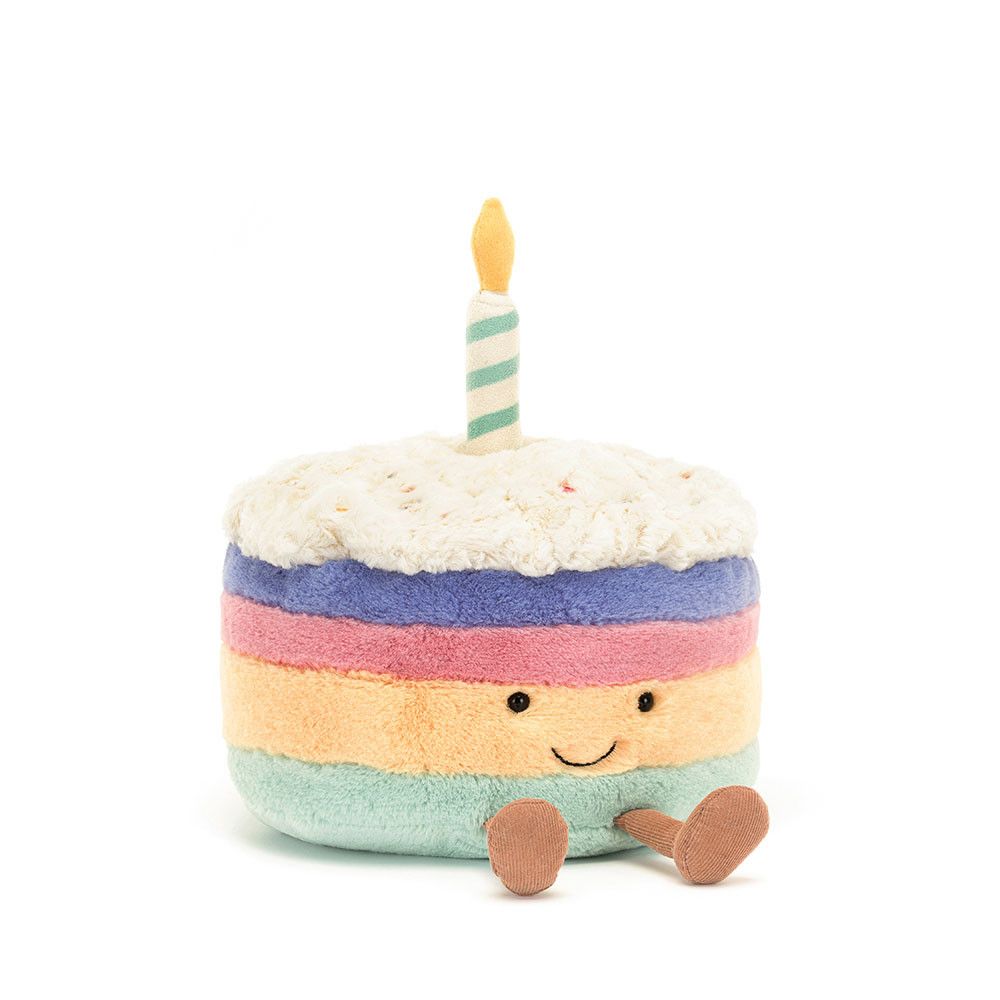 Amuseables Rainbow Birthday Cake (Medium)