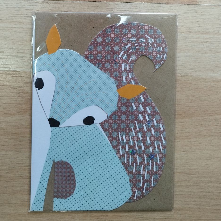 Picture Card- Squirrel**